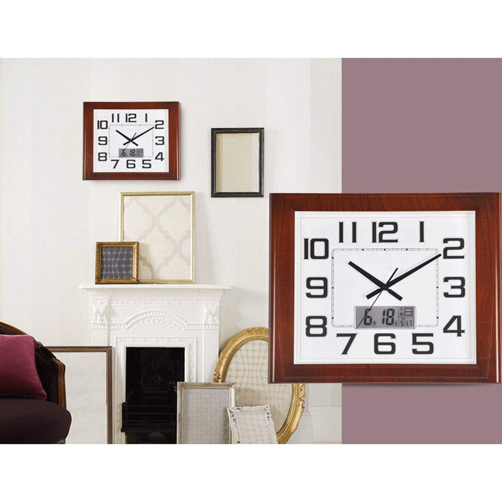 Amazon.co.jp: RMGTZ プラスチック掛け時計、20インチの現代大きい